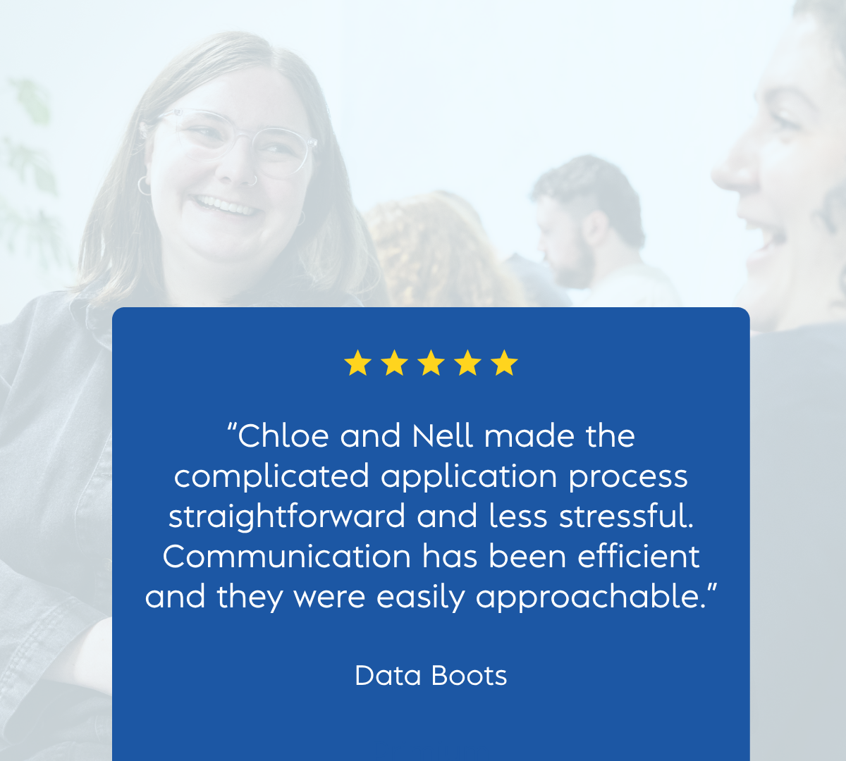 Data Boots testimonial